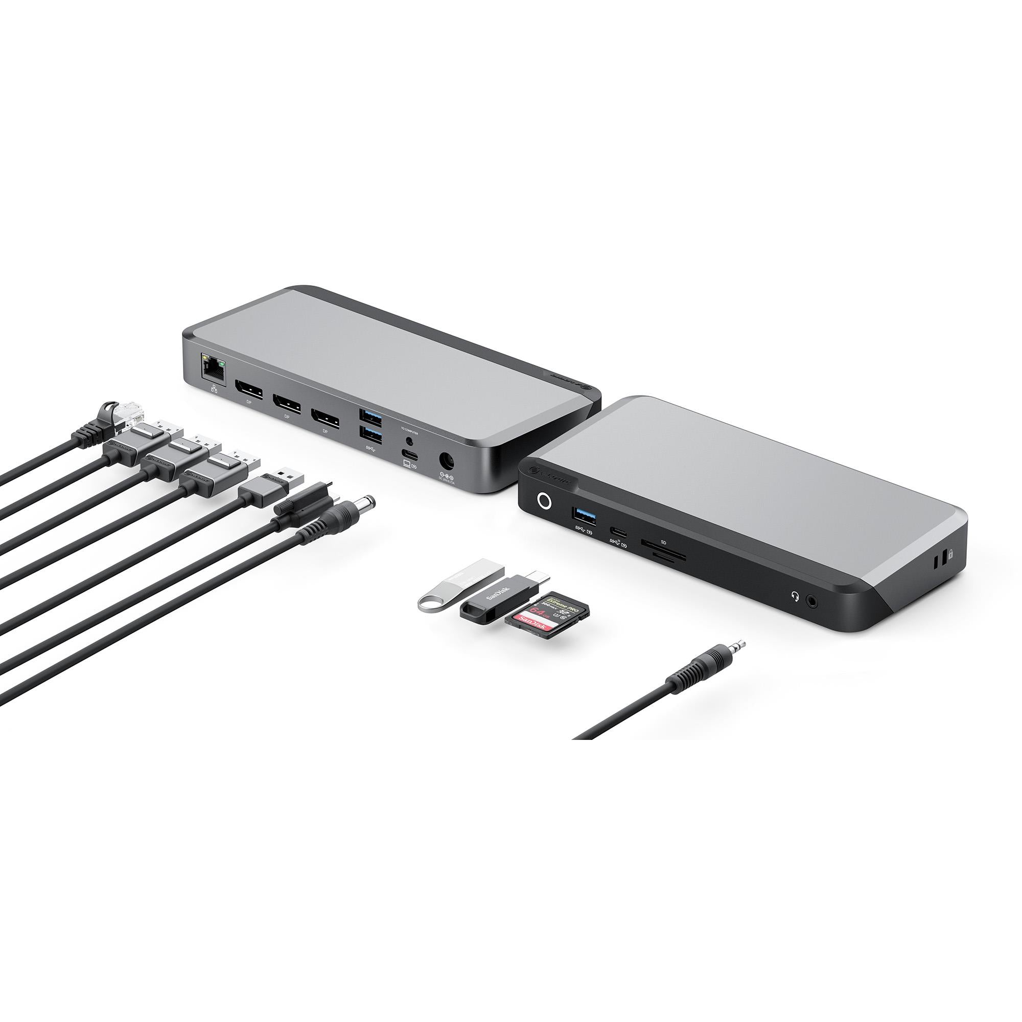 ALOGIC Universal Triple 4K Docking Station with 100W Power Delivery - USB C Hub for MacBook Pro/Air, Dell, HP - Home Office & Gaming Setup Accessory