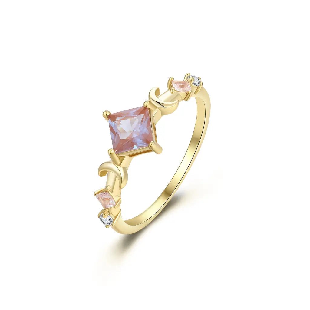Sadie Ring - Elegant Sterling Silver Ring for Women, Dainty Minimalist Jewelry Gift for Her - Perfect for Everyday Wear, Date Nights & Special Occasions