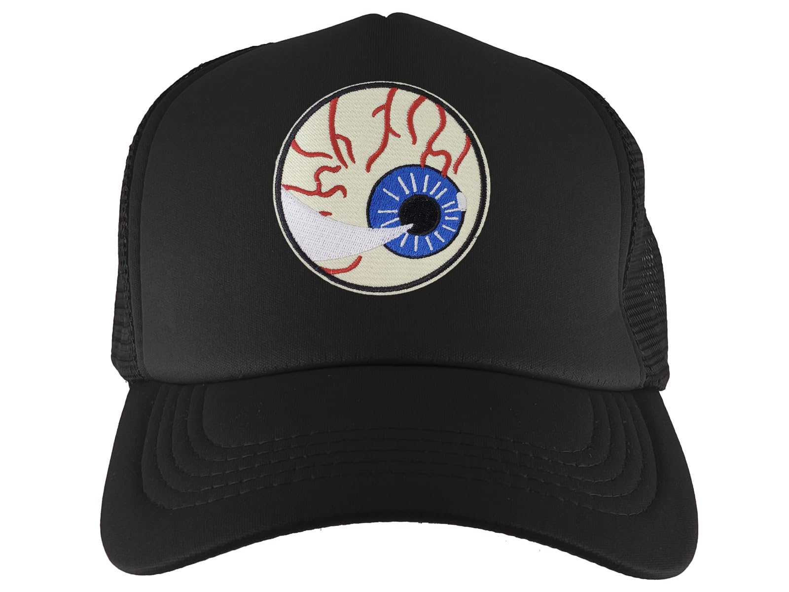 Adjustable Trucker Hat with Eyeball Design - Stylish & Comfortable Baseball Cap for Men & Women - Perfect for Outdoor Activities, Sports & Casual Wear