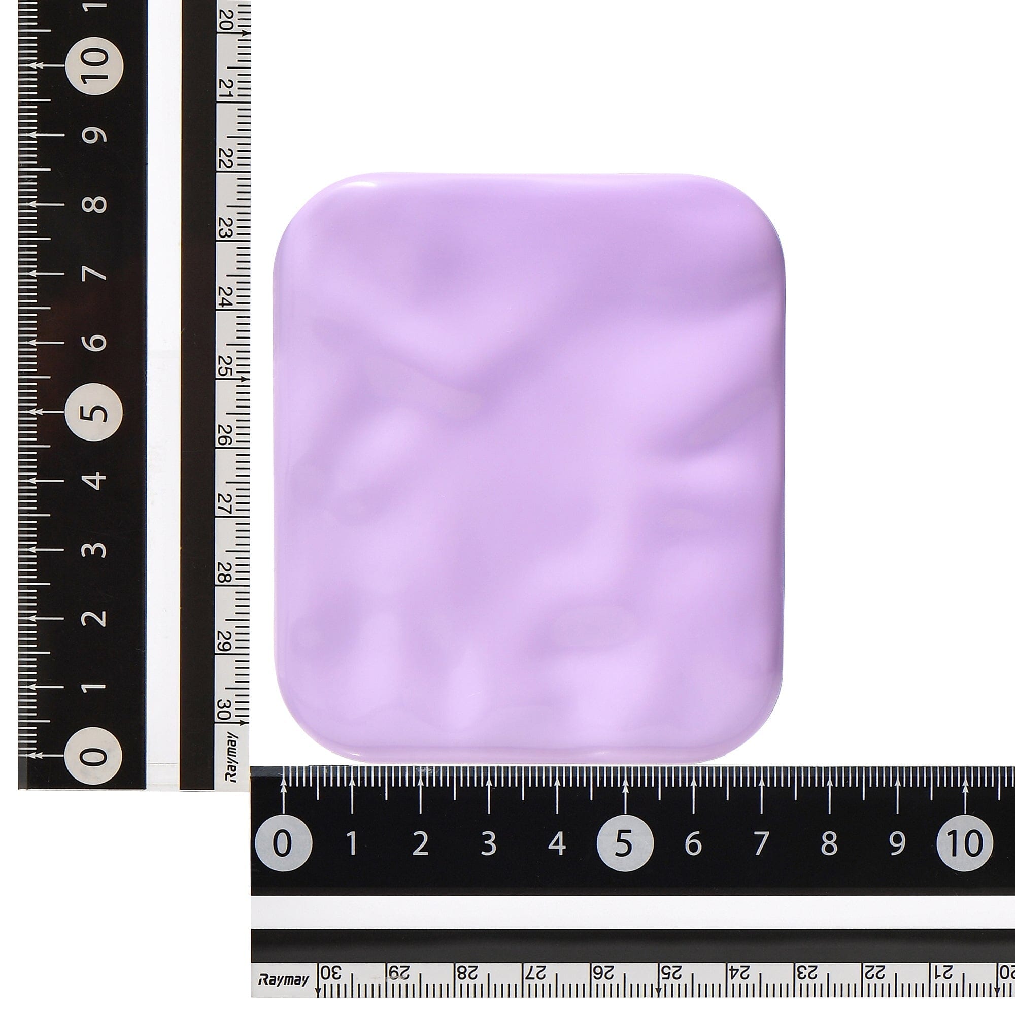 Blanche LED Compact Mirror with Bright Lights - Portable Makeup Mirror for Travel, Home, and Vanity (Purple) - Perfect for Touch-Ups, Makeup Application, and On-the-Go Beauty