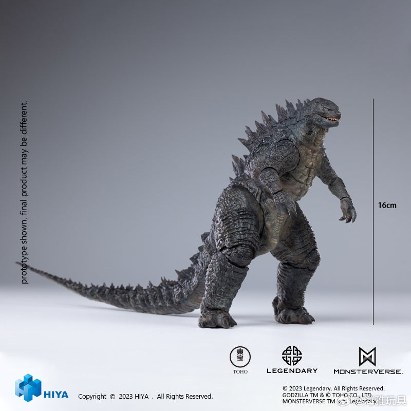 HIYA 7-inch 18cm Godzilla 2014 Movie Action Figure - Exquisite Collectible Toy for Display & Gifts - Perfect for Anime Fans, Model Enthusiasts & Home Decor