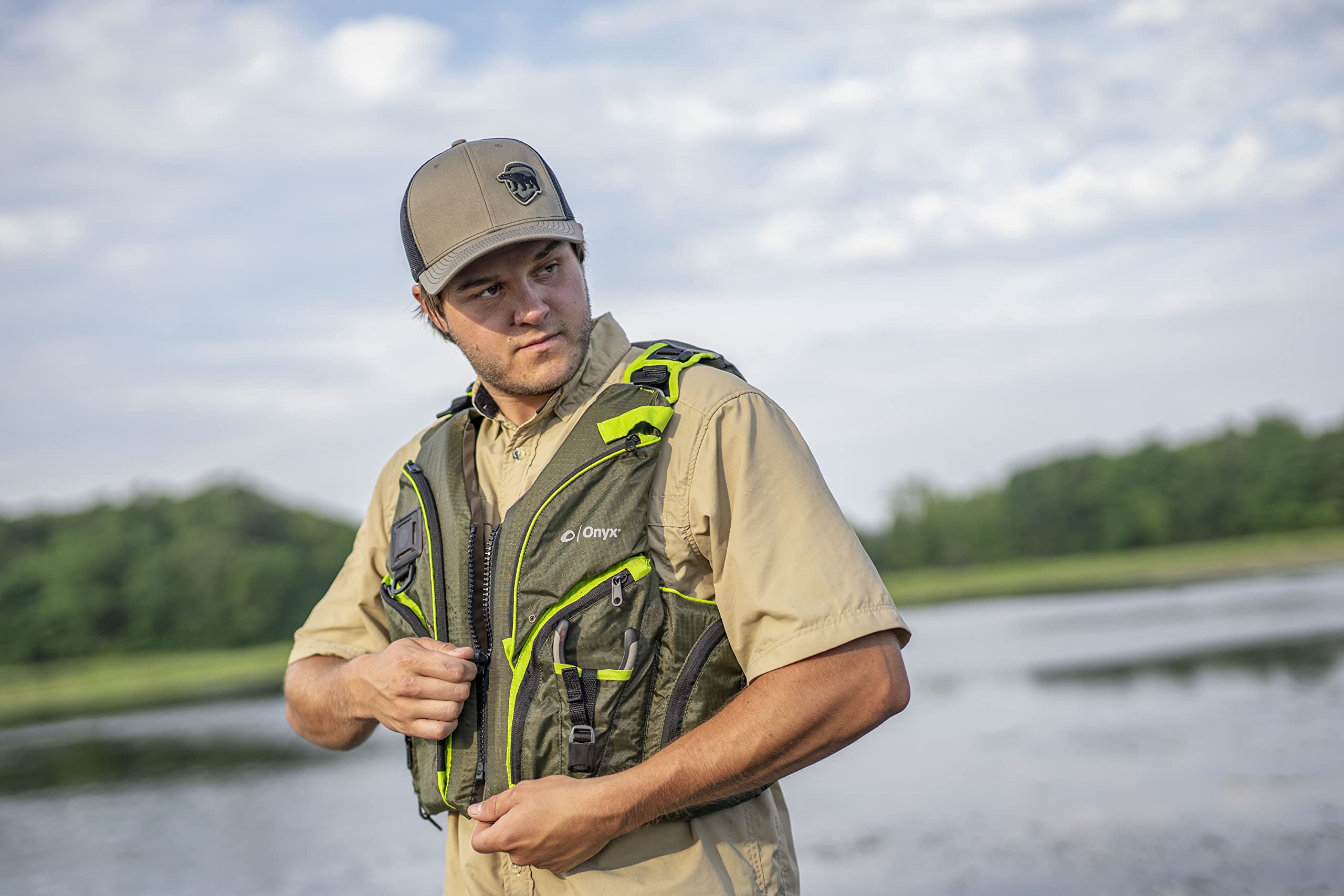 ONYX All Adventure Pike Paddle Sports Vest - Premium Life Jacket for Kayaking, Canoeing & Water Sports - Comfortable & Durable PFD for Outdoor Activities