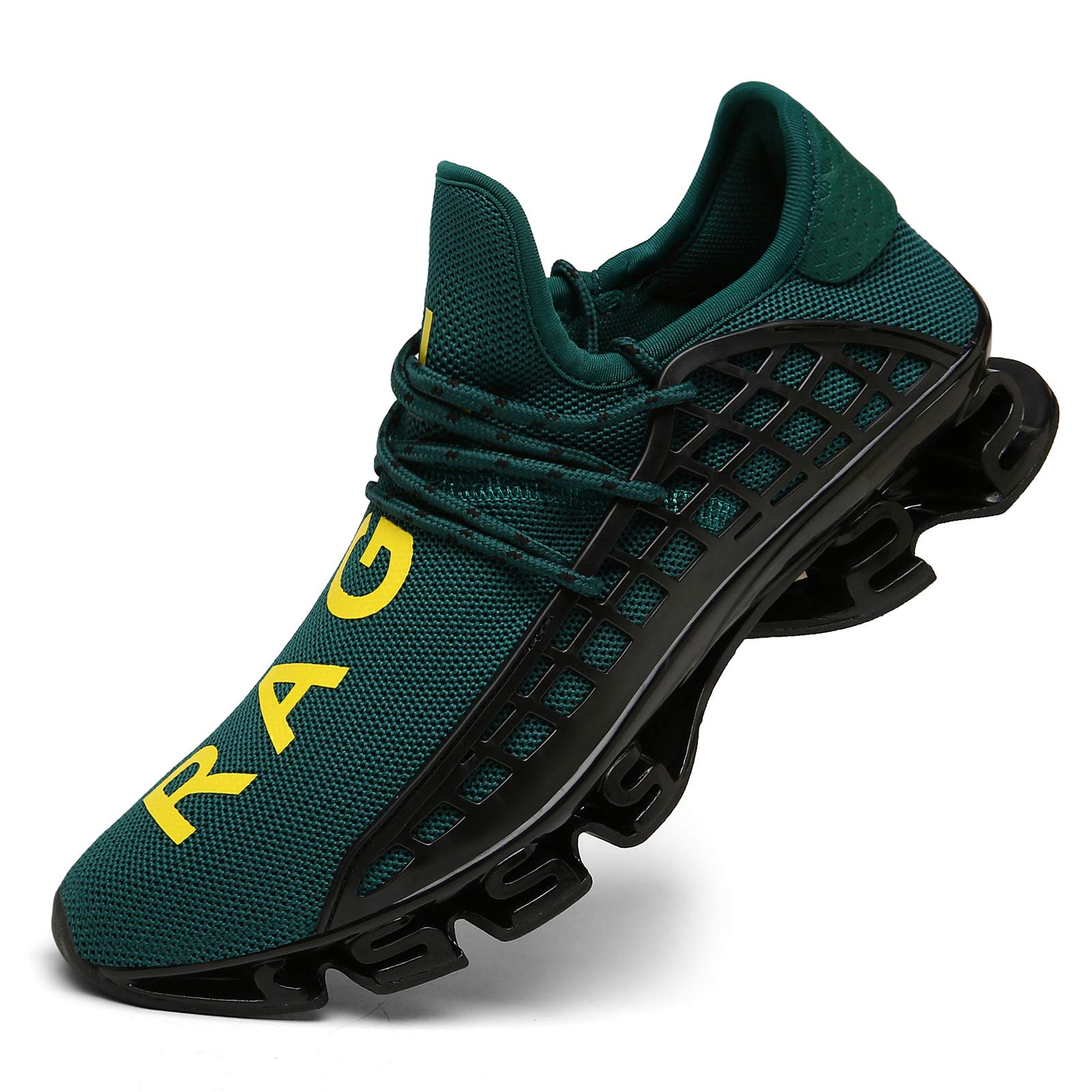 DUORO Men's Athletic Running Shoes - Non-Slip Blade Design for Road Running, Tennis & Walking | Lightweight Sport Sneakers for Gym, Jogging & Daily Wear
