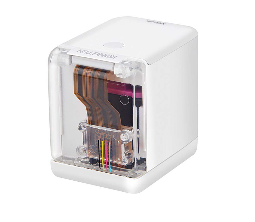 Mini Handheld Color Printer (M-Brush) - Wireless Bluetooth Portable Printer, World's Smallest Mobile Color Printer with Standard Ink Cartridge - Perfect for DIY Crafts, Photo Printing & On-the-Go Creativity