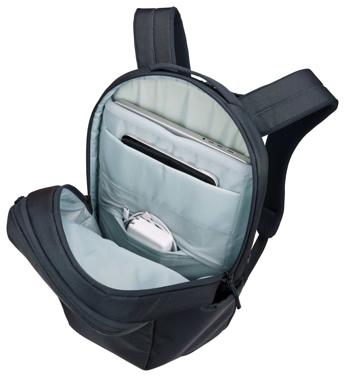 Thule Subterra 2 Laptop Backpack 21L - Water-Resistant Dark Slate Business Backpack for Men & Women - Perfect for Work, Travel & Daily Commute