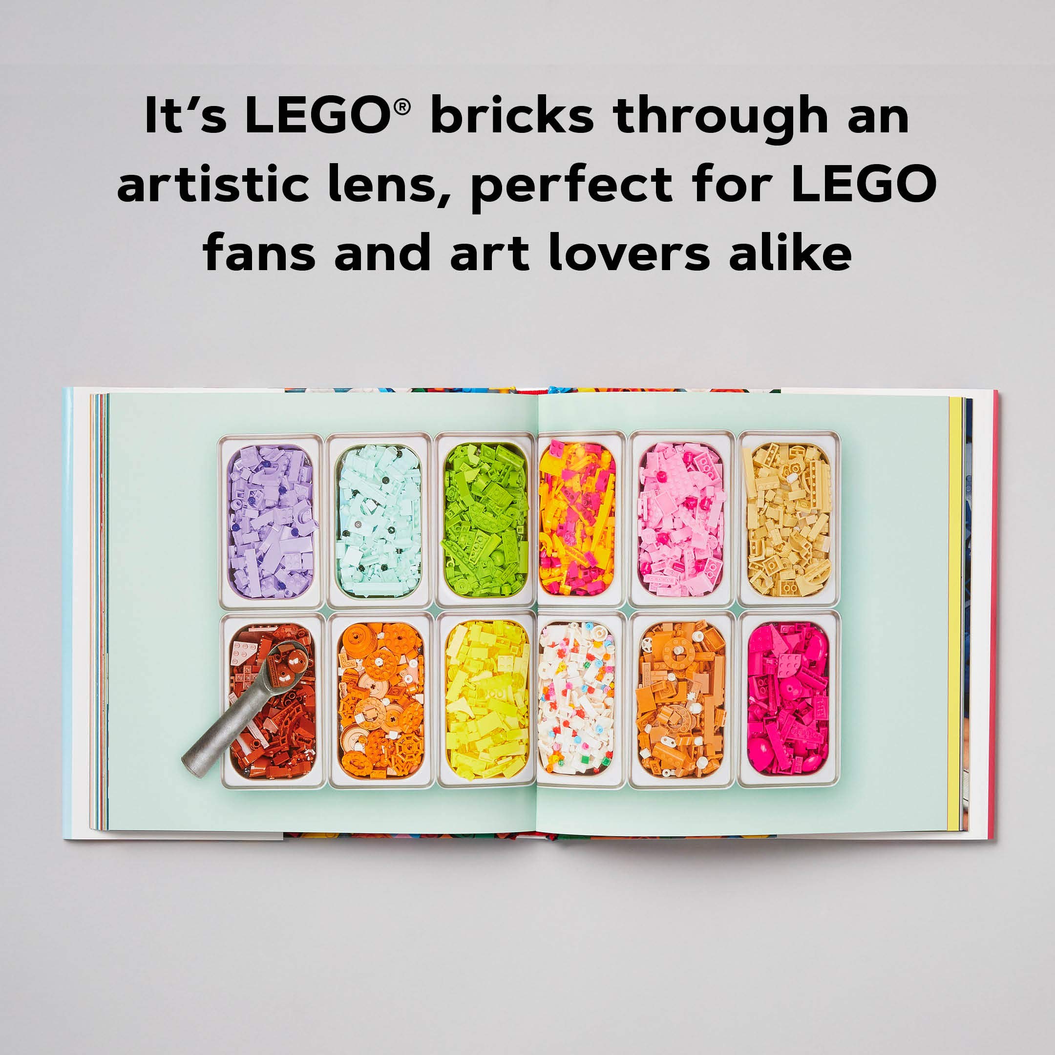 LEGO Still Life with Bricks: The Art of Everyday Play - Creative Building Kit for Kids & Adults | Perfect for Home Decor, Office Display & Gift Giving (LEGO x Chronicle Books)