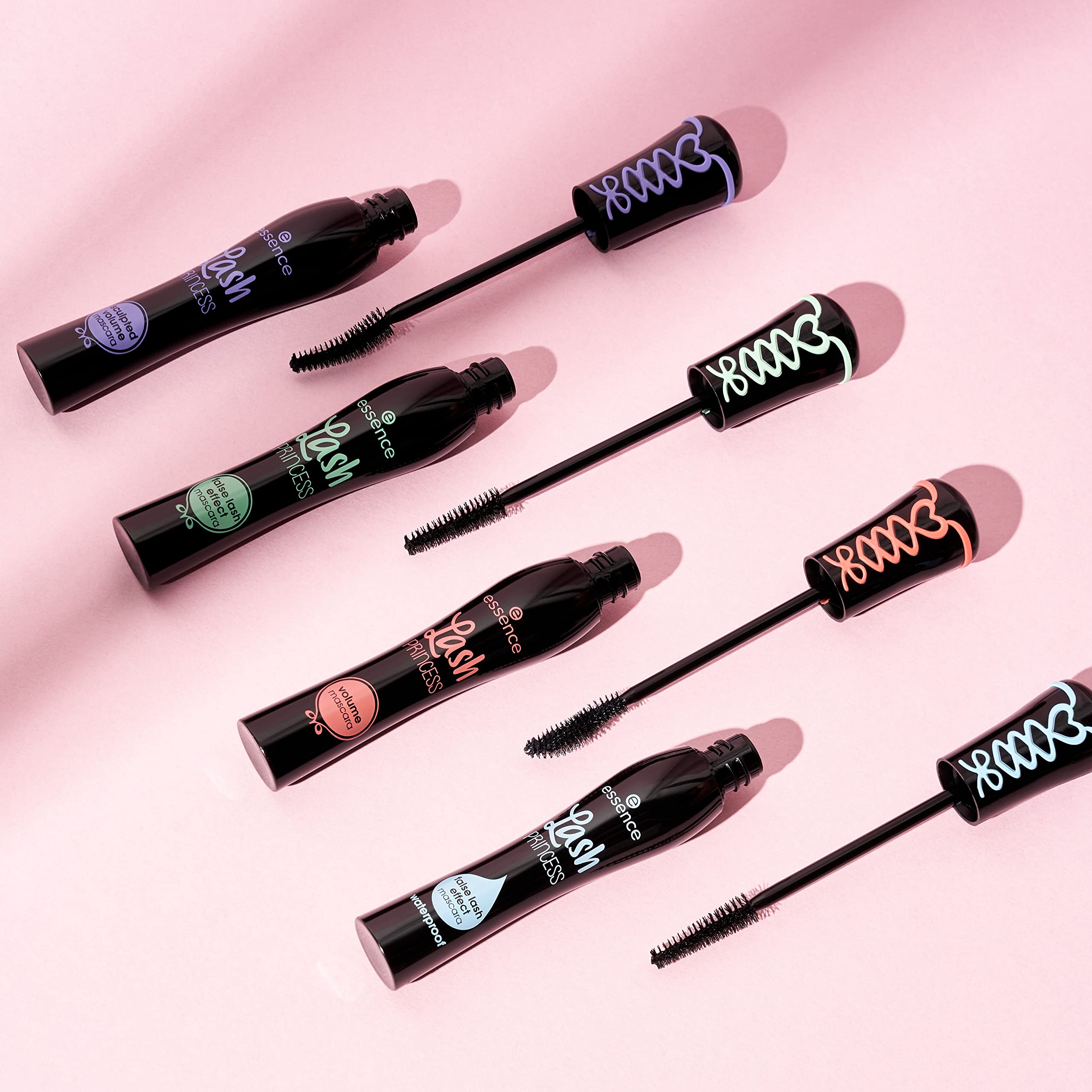 Essence Lash Princess Mascara Gift Set - 4-Pack Mixed Black Mascaras | Gluten Free, Cruelty Free & Vegan | Volumizing, Lengthening & Defining | Perfect for Daily Wear, Special Occasions & Gifts