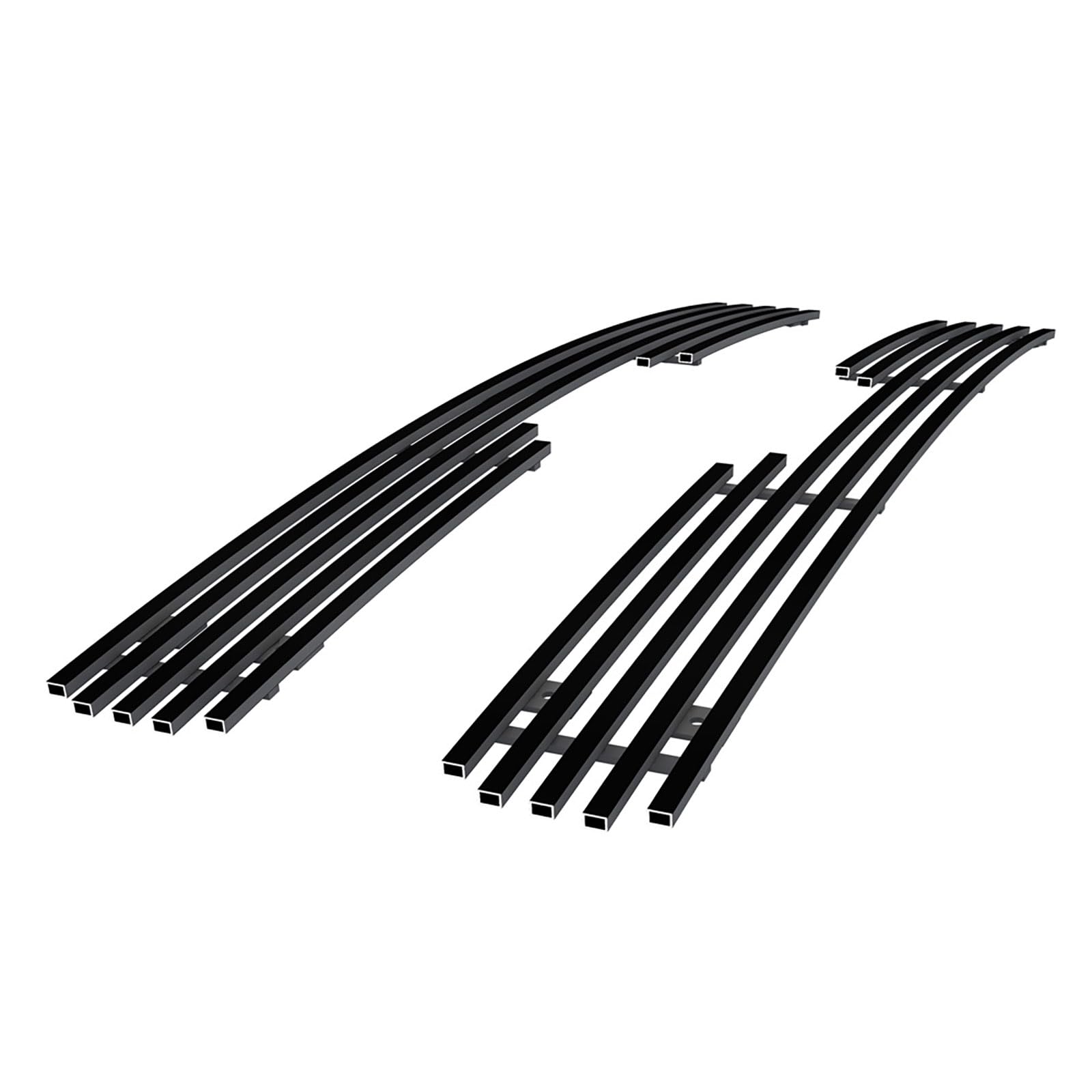 APS Compatible with Ford Escape 2008-2012 Main Upper Black Billet Front Grill Grille Insert F65783H | Replacement Car Grille for Enhanced Style & Protection | Perfect for Off-Roading & Custom Car Upgrades