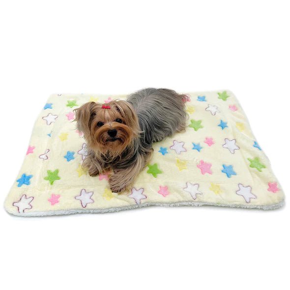 Double Layer Ultra Plush Colorful Stars Blanket - Soft & Cozy Throw for Bed, Couch, and Travel - Perfect for Gifts, Home Decor, and Relaxation