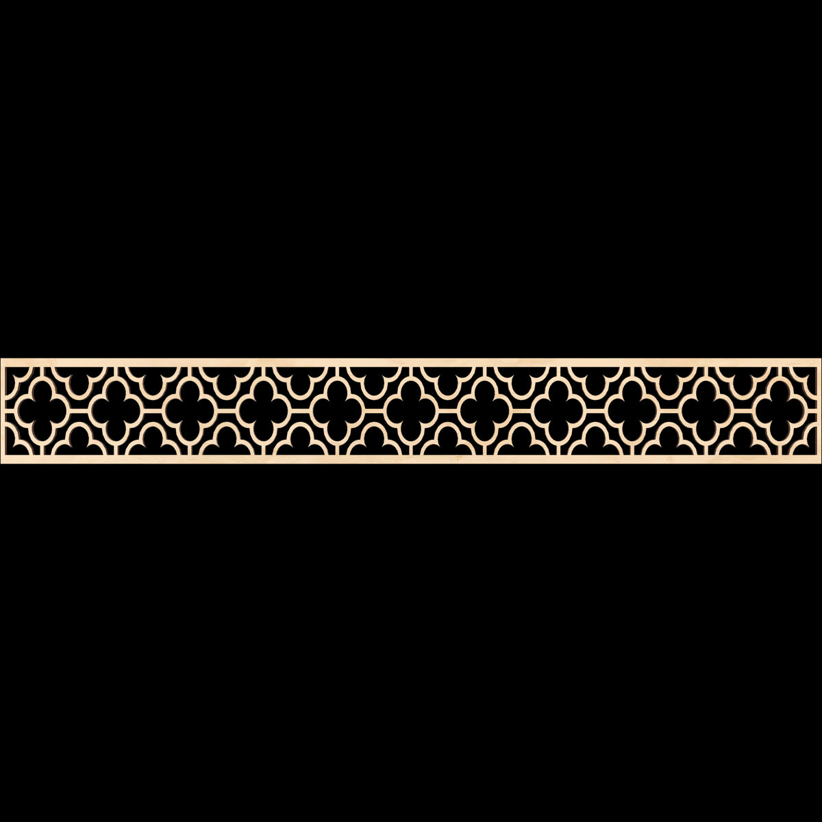 Chicago Fretwork Moulding - Decorative Wood Trim for Home & Furniture | Perfect for Crown Moulding, Wall Paneling and DIY Interior Design Projects