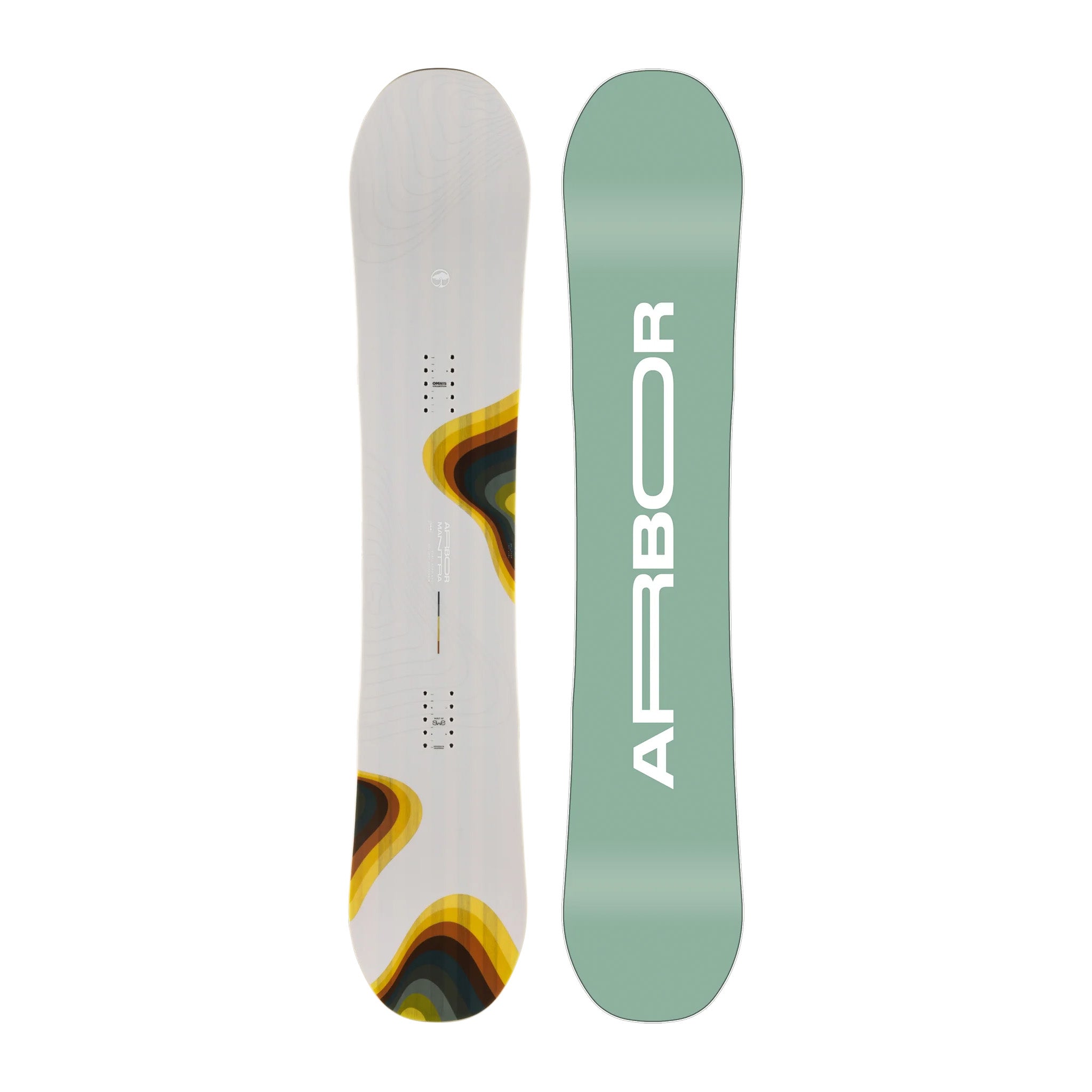 **2025 Arbor Women's Mantra Camber Snowboard - All-Mountain Freestyle Board for Powder & Park Riding - Perfect for Backcountry & Resort Adventures**