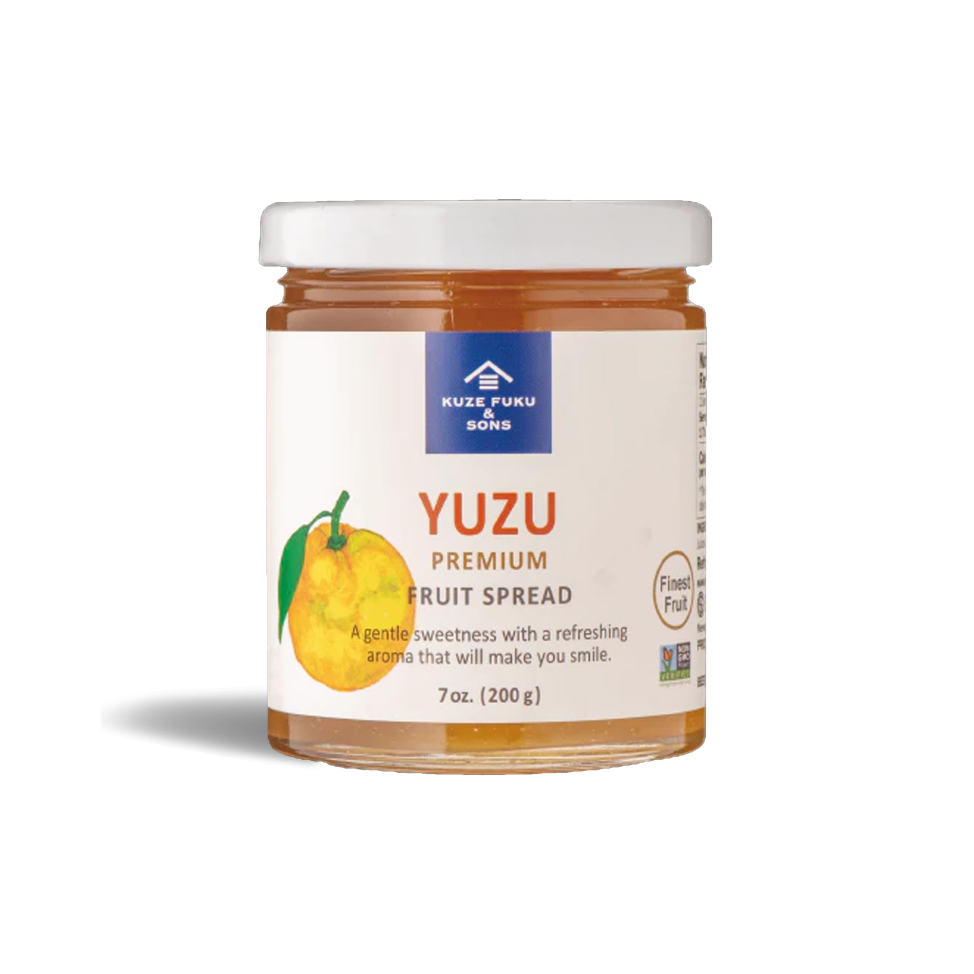 Premium Japanese Yuzu Citrus Marmalade - Natural Fruit Spread with No Artificial Additives (7oz, 3 Jars) | Perfect for Toast, Desserts & Gift Giving