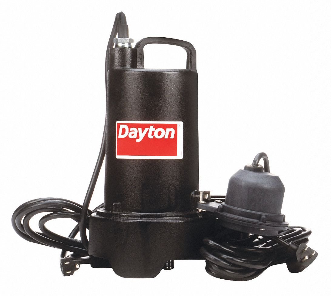 1/2 HP Dayton 3BB79 Sump Pump with 1-1/2