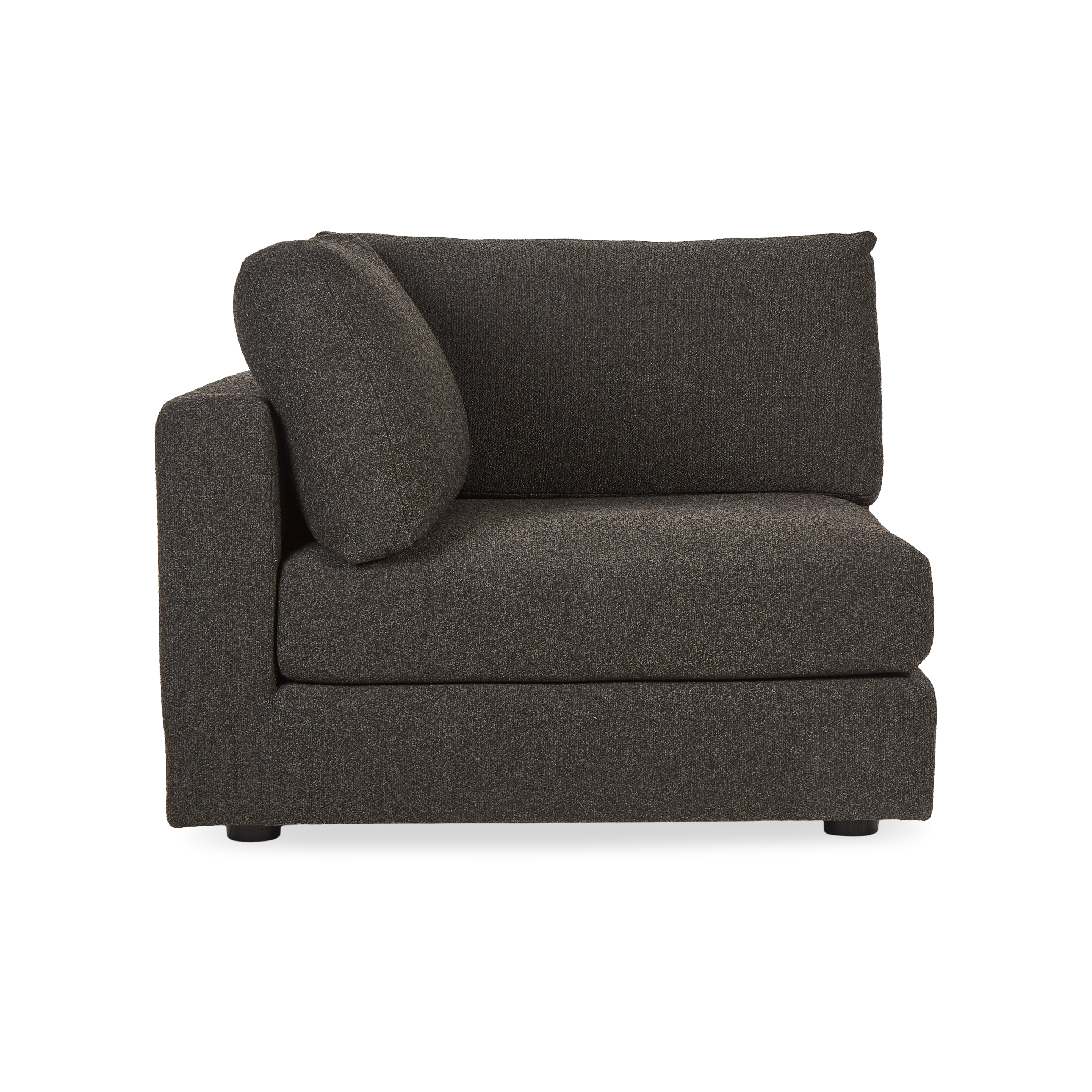 Baja Modular Sectional Sofa - Modern L-Shaped Couch with Reversible Chaise, Soft Fabric Upholstery for Living Room, Family Room & Home Theater