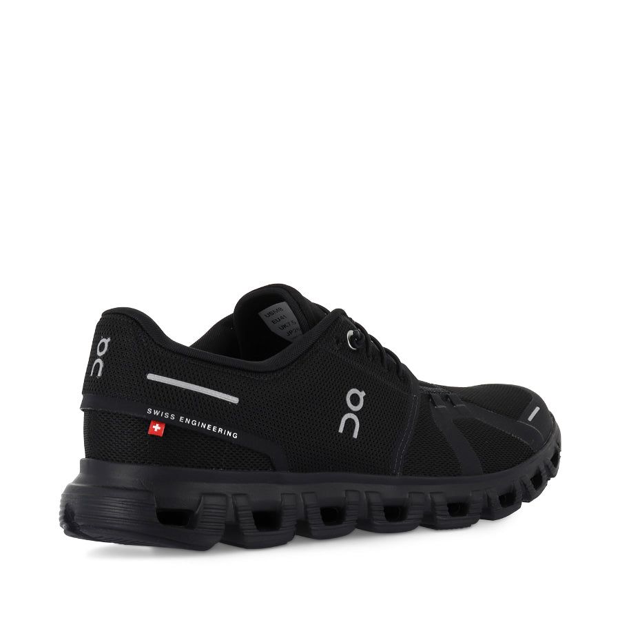 CLOUD 6 Men's Black Running Shoes - Lightweight Comfort for Jogging, Gym & Daily Wear