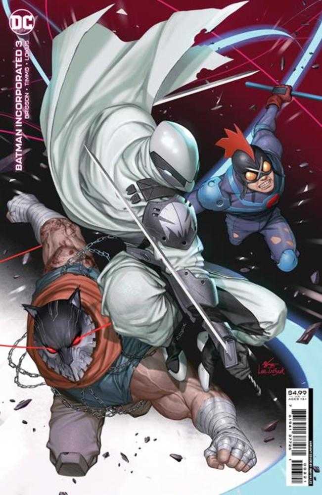 Batman Incorporated #3 Cover B Inhyuk Lee Card Stock Variant - Limited Edition Comic Book for Collectors & Fans | Perfect for Display, Gifts & Comic Book Collections