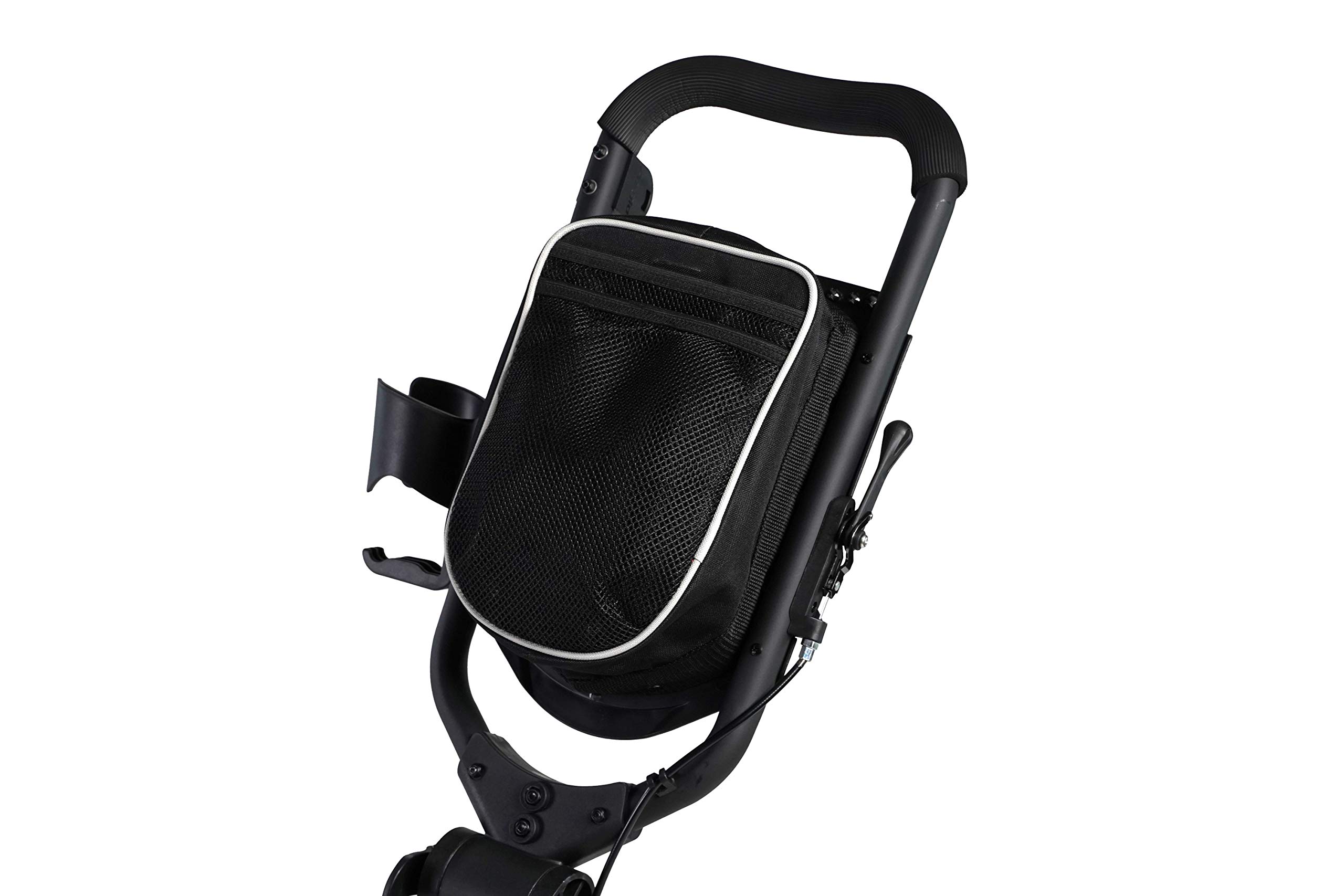 Lightweight Folding Golf Push Cart with Adjustable Bag Stand - Portable Golf Caddy for Men & Women - Perfect for Golf Courses, Driving Range, and Practice Sessions