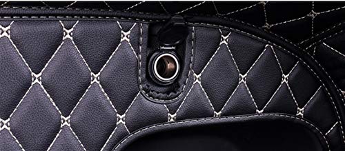 Premium 3D Full Coverage All-Weather Waterproof Custom Fit Car Cargo Liner Trunk Mat Tray for Land Rover Range Rover Sport 2010-2013 - Heavy Duty Protection, Black with Black Stitching - Perfect for Road Trips, Camping & Outdoor Adventures
