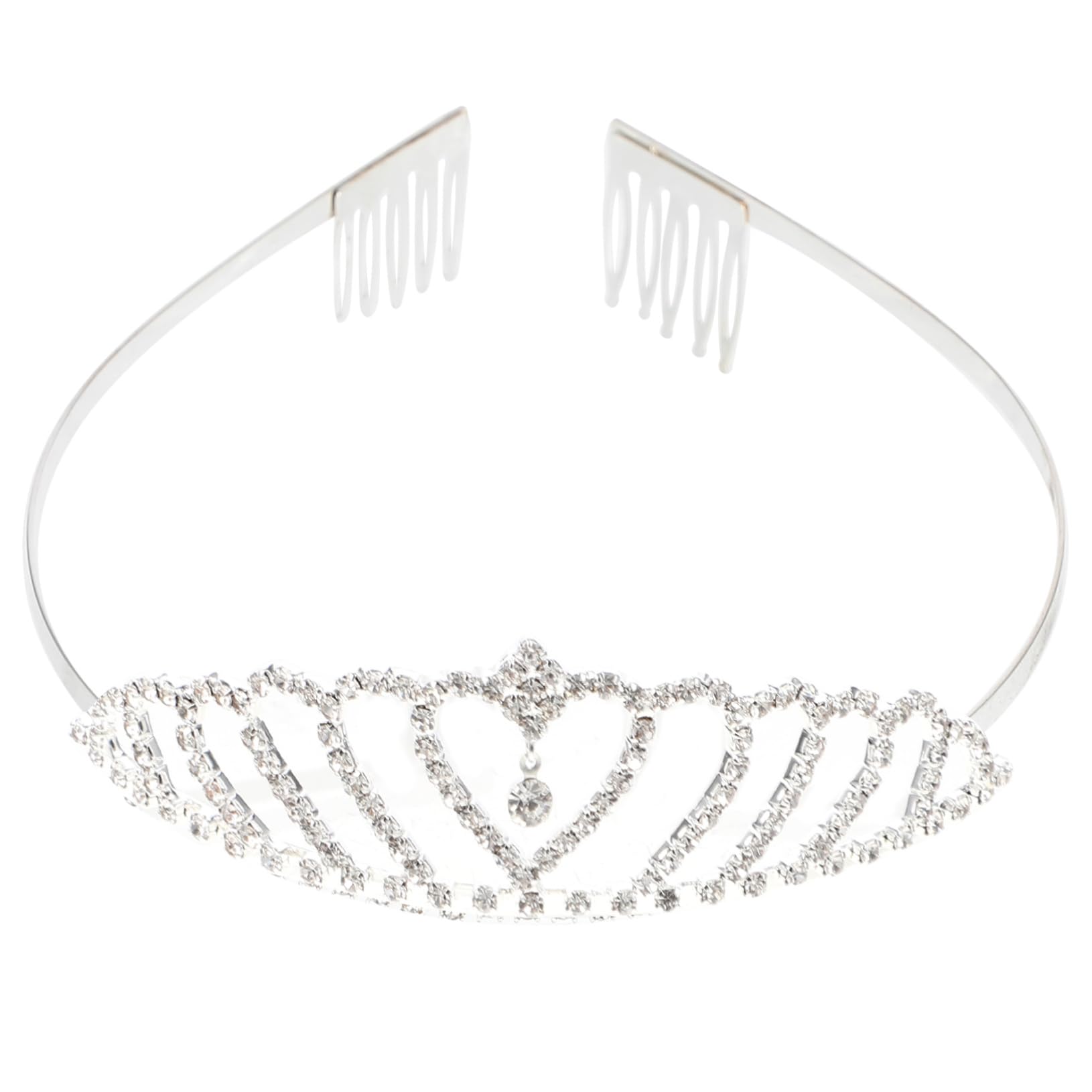 Beavorty 3-Piece Hair Accessories Set for Girls & Women - Rhinestone Hair Jewels, Tiara, Headband & Child Crown - Perfect for Weddings, Parties, Prom & Special Occasions