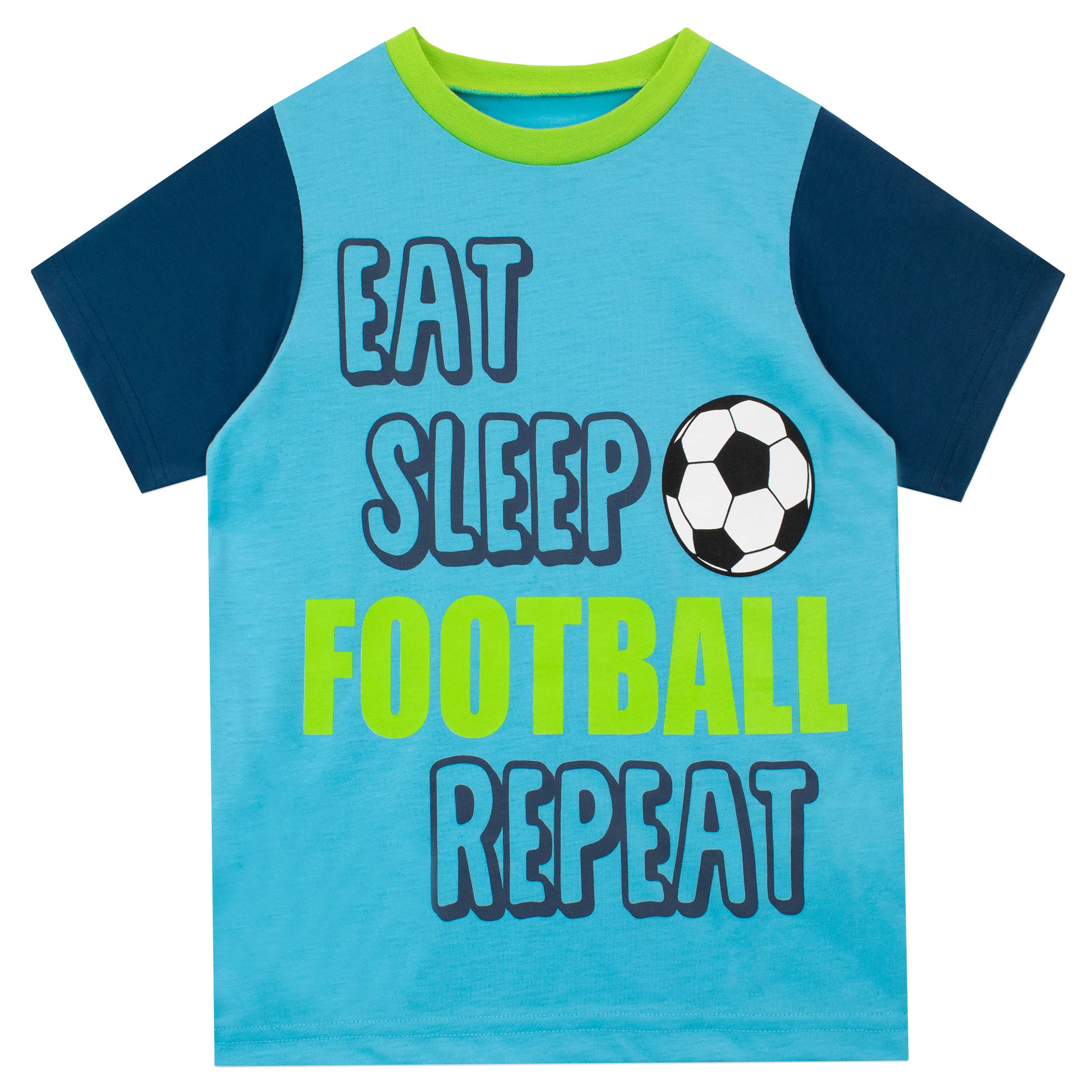 **Boys' Football Pajamas Set - Soft & Comfortable Sleepwear for Kids - Perfect for Bedtime, Lounging & Sleepovers**