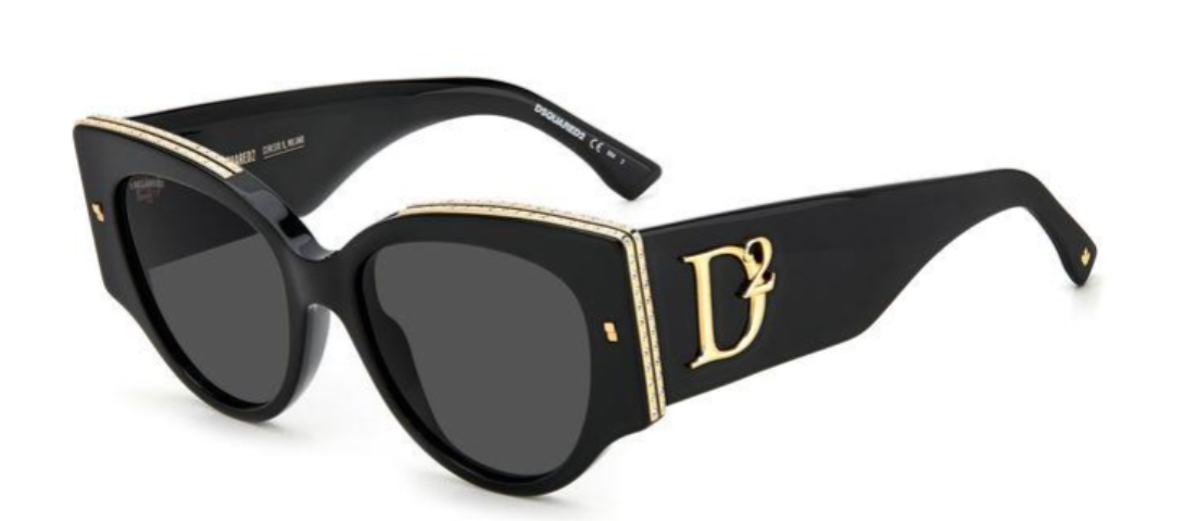 DSQUARED2 D2 0032/S Sunglasses - Polarized UV Protection Aviator Style for Men & Women - Perfect for Driving, Beach, and Outdoor Activities