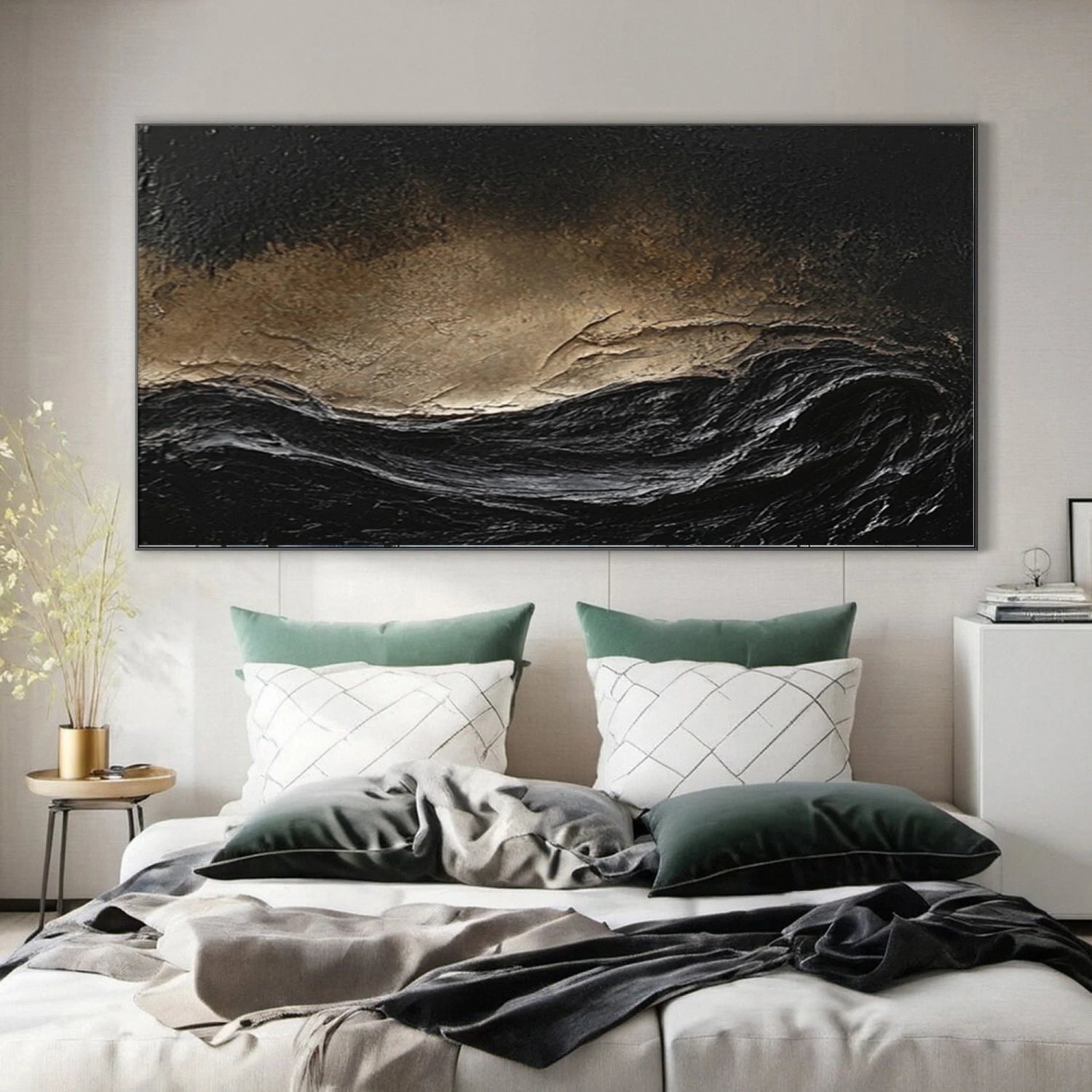 Ocean and Sky Painting #OS 235 - Stunning Seascape Wall Art for Home & Office Decor - Perfect for Living Room, Bedroom or Beach House