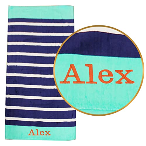 Navy and Teal