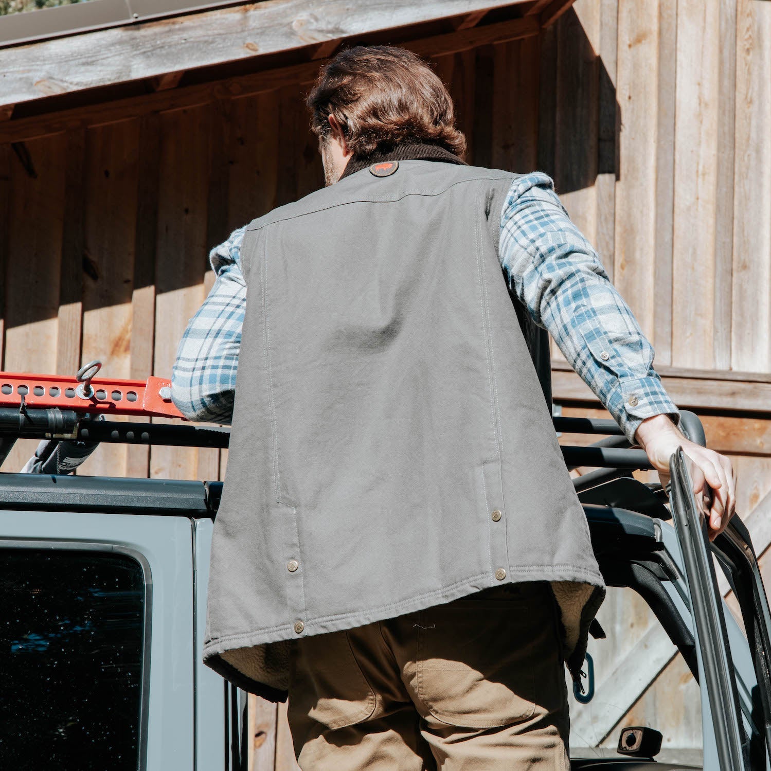 Stylish Sullivan Ranch Vest for Men & Women – Lightweight Outdoor Jacket for Hiking, Camping & Casual Wear | Water-Resistant & Comfortable