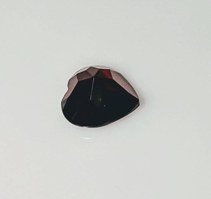 Wholesale Natural Genuine African Garnet Loose Stones - 4mm to 9mm Heart Cut VVS Eye Clean - January Birthstone for Jewelry Making, Engagement Rings & Healing Crystals