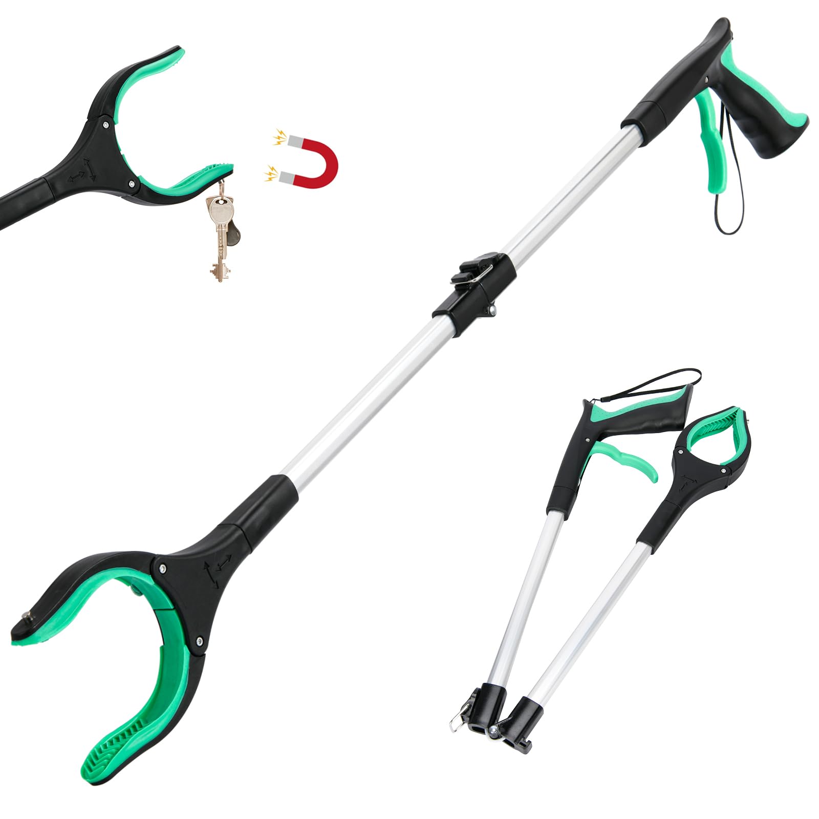Extended Reacher Grabber Tool for Elderly & Disabled - 32