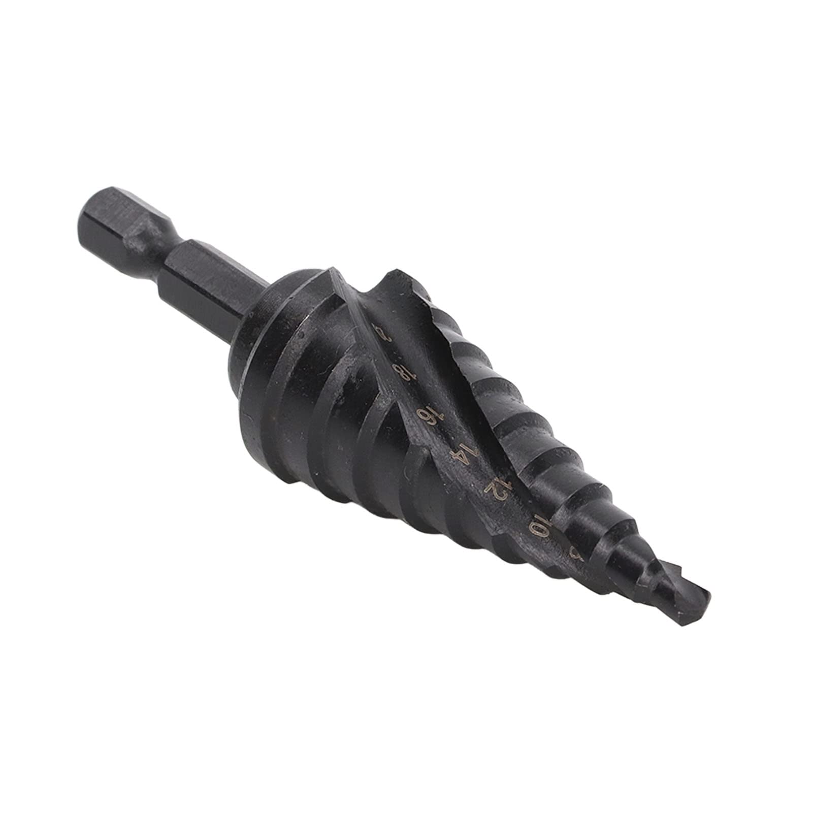 High-Speed Steel Step Drill Bit Set for Metal - Multi-Size Pagoda Cone Drill Bit with 118° Point Angle for Smooth & Clean Holes - Perfect for Drilling Machines, HVAC Work, and DIY Metal Projects