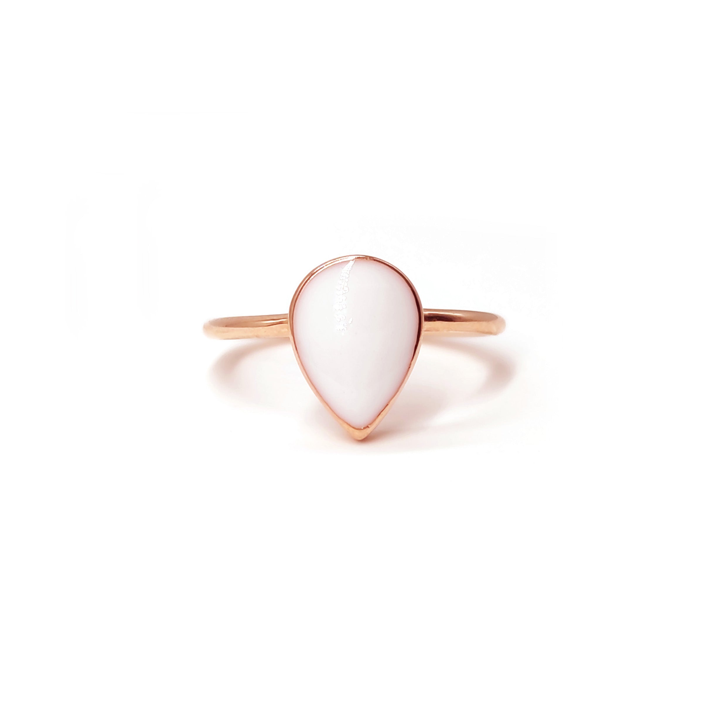 Milky Drop Breast Milk Ring - Keepsake Jewelry for Nursing Moms - Perfect for Breastfeeding Memory, New Mom Gift & Postpartum Jewelry - Ideal for Mother's Day, Baby Shower & Nursing Appreciation