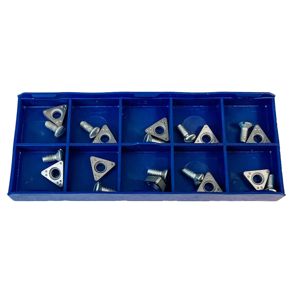 10-Pack AA 6914 Negative Rake Lathe Bits for Ammco Lathes - High Precision Cutting Tools for Metalworking & Woodturning Projects - Perfect for Professional Machinists & DIY Workshops
