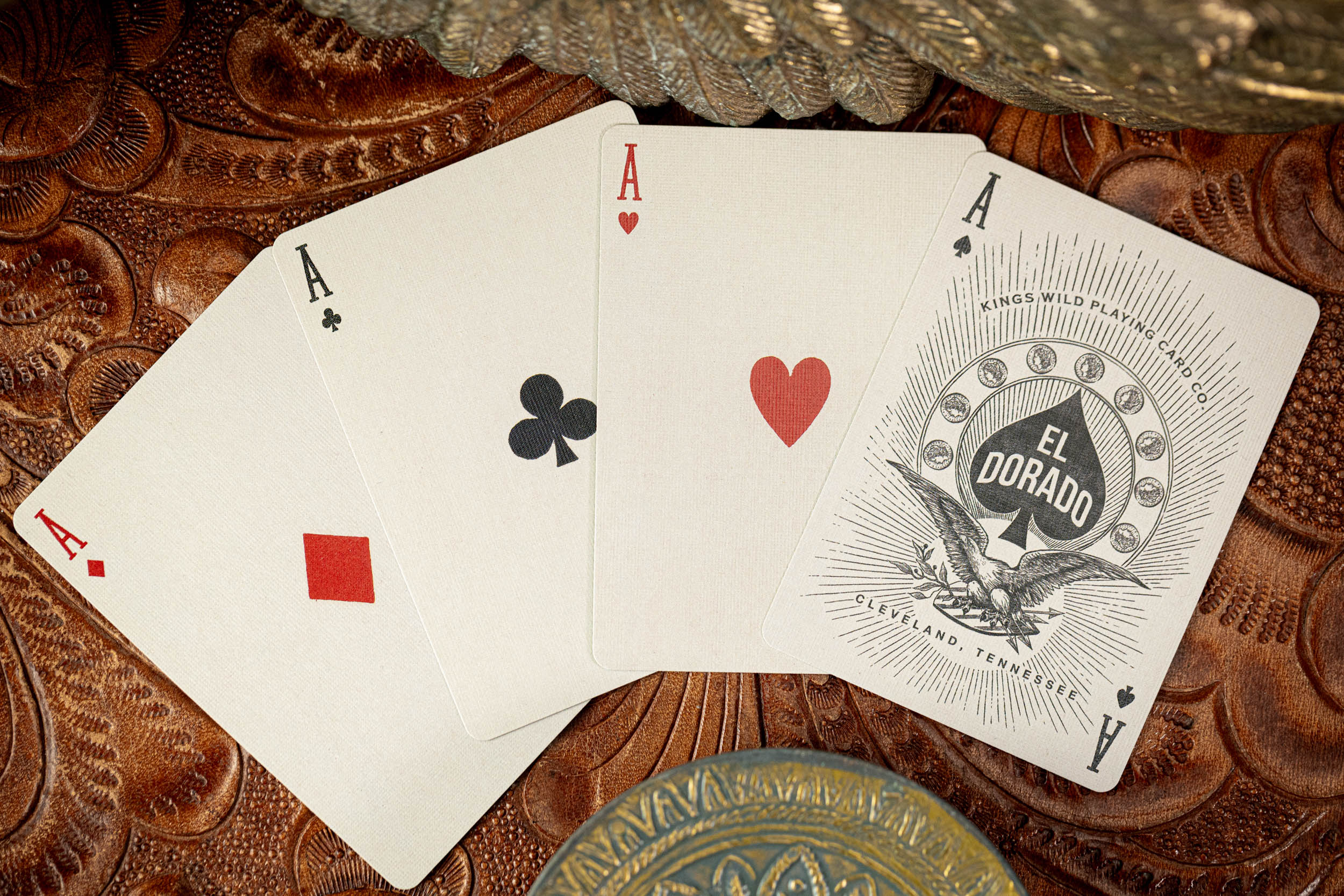 El Dorado Limited Edition Luxury Playing Cards - Premium Gold Foil Deck for Poker, Magic Tricks & Collectors - Perfect for Game Nights, Gifts & Cardistry