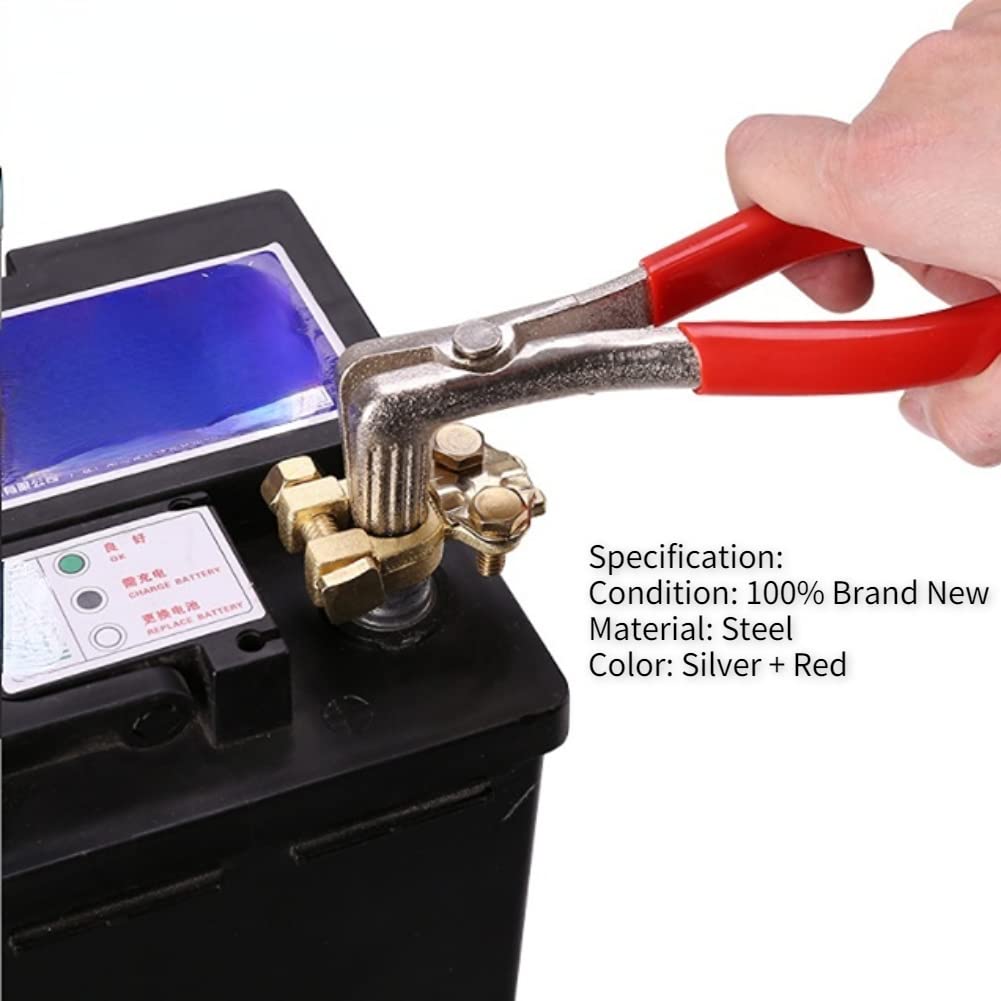 Professional Battery Plier & Terminal Spreader - Heavy Duty Automotive Repair Tool for Car Battery Maintenance & Replacement | Ideal for Mechanics & DIY Enthusiasts