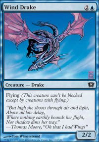 Magic The Gathering Wind Drake Ninth Edition Card - MTG Foil Trading Card Game for Collectors & Players - Perfect for Deck Building & Strategy Games