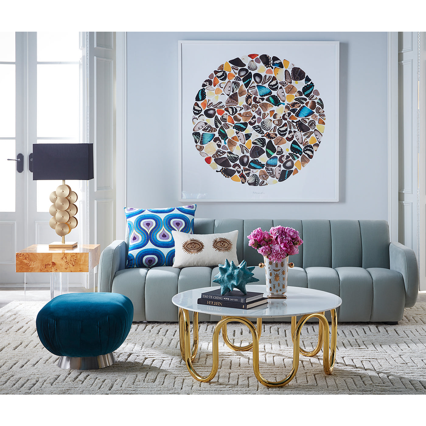 Stylish Scalinatella Cocktail Table - Modern Side Table for Living Room, Bedroom & Office - Perfect for Coffee, Books & Decor