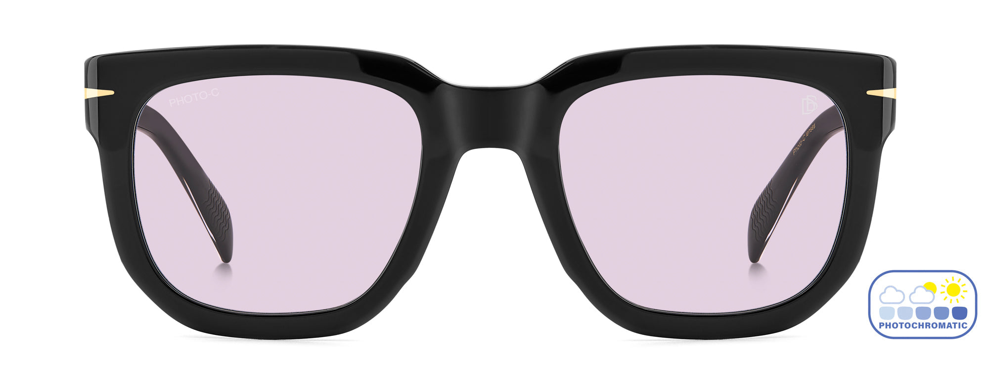 David Beckham DB7118/S Sunglasses - Polarized UV Protection Aviator Style for Men & Women - Perfect for Driving, Travel & Outdoor Activities