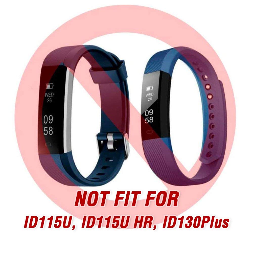 ZURURU Replacement Bands for Veryfit Pro ID115Plus HR - Fitness & Daily Use