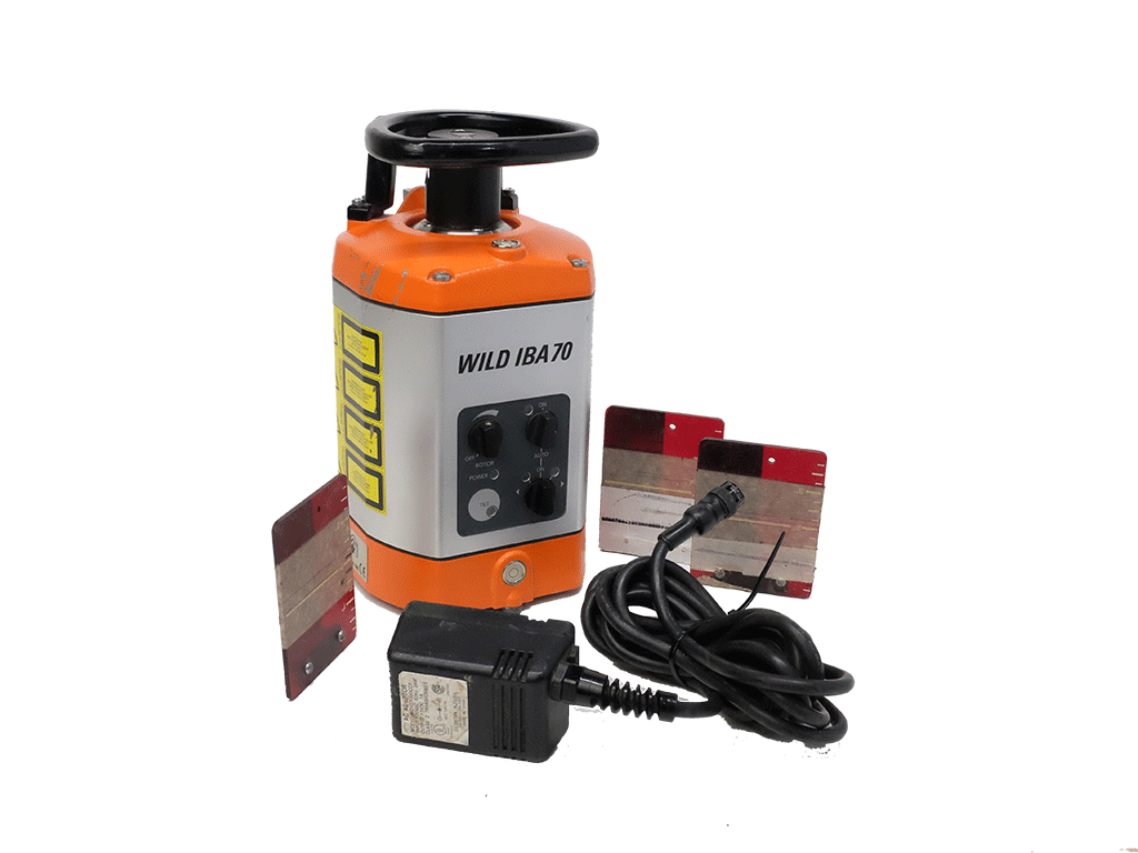 Leica Wild IBA70 High-Precision Industrial Rotary Laser Level for Surveying & Construction - Perfect for Landscaping, Floor Leveling, and Outdoor Measurement Projects