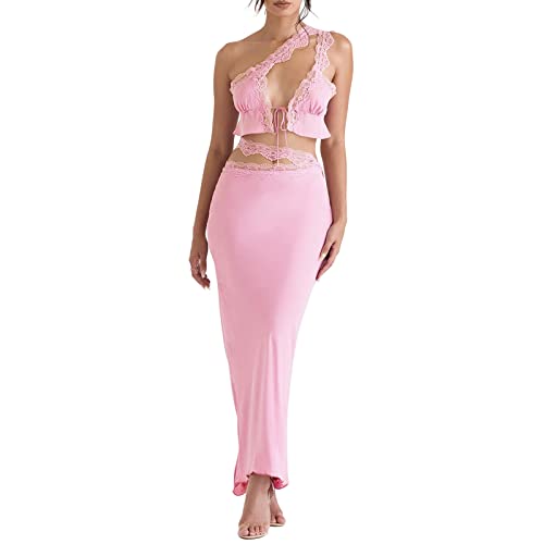 Pink-lace Strap