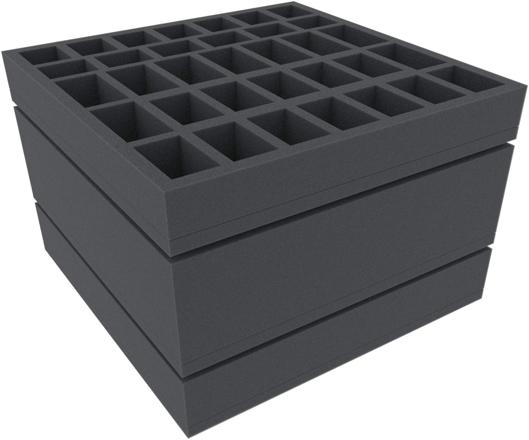 Feldherr Foam Insert Set for Black Rose Wars Core Game - Premium Board Game Storage Solution - Perfect for Organizing & Protecting Miniatures During Gameplay & Transport