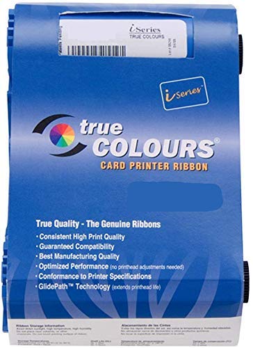 YMCKO 800011-140 Color Ribbon - Compatible with Zebra ZXP Series 1 (ZXP1) Card Printer - 100 Prints - High-Quality Replacement Ribbon for ID Badge Printing, Office Security Cards & Event Credentials