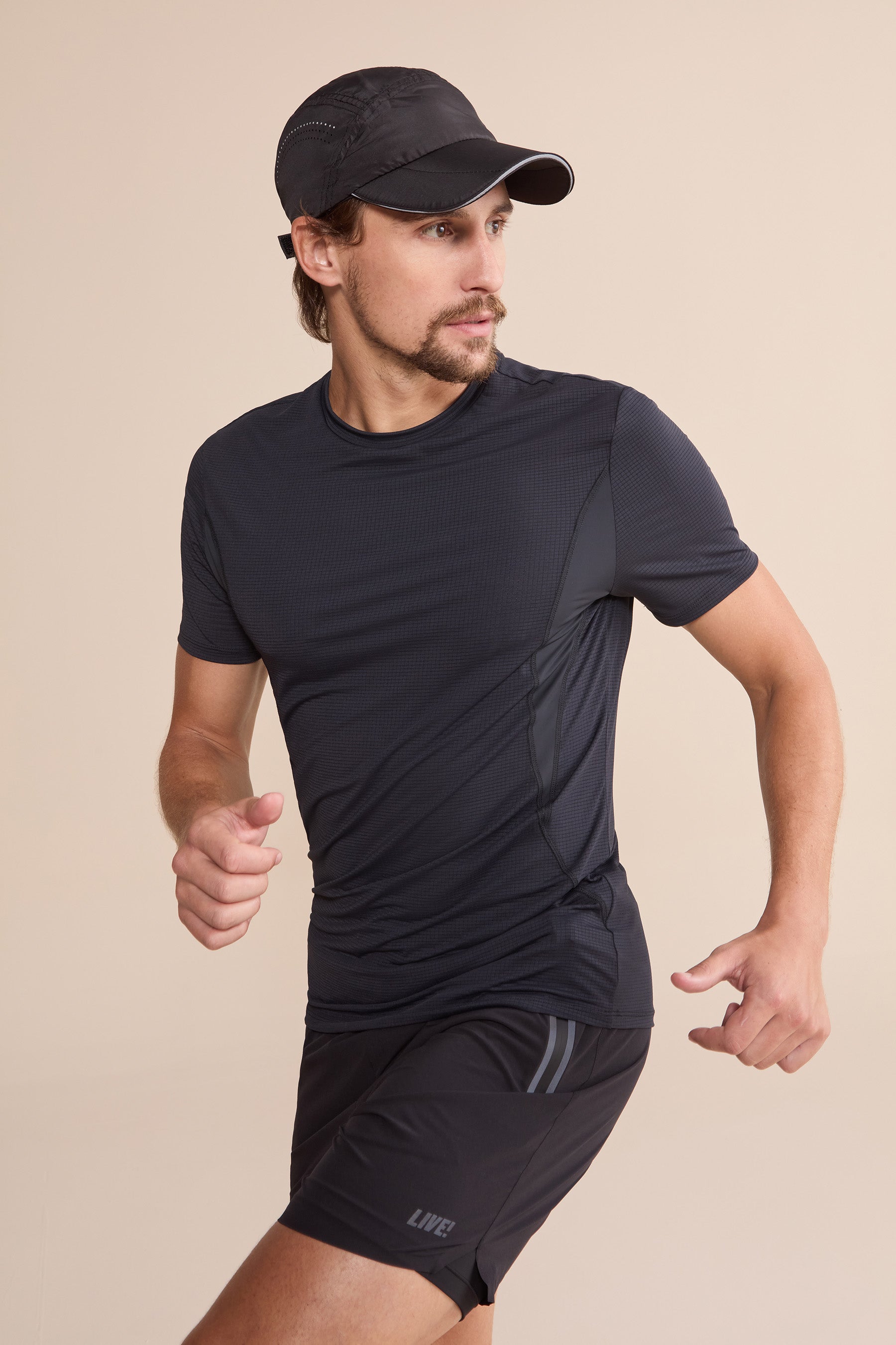 Fit Air Move® Men's Breathable Quick-Dry Performance T-Shirt - Gym Workout, Running & Outdoor Activities