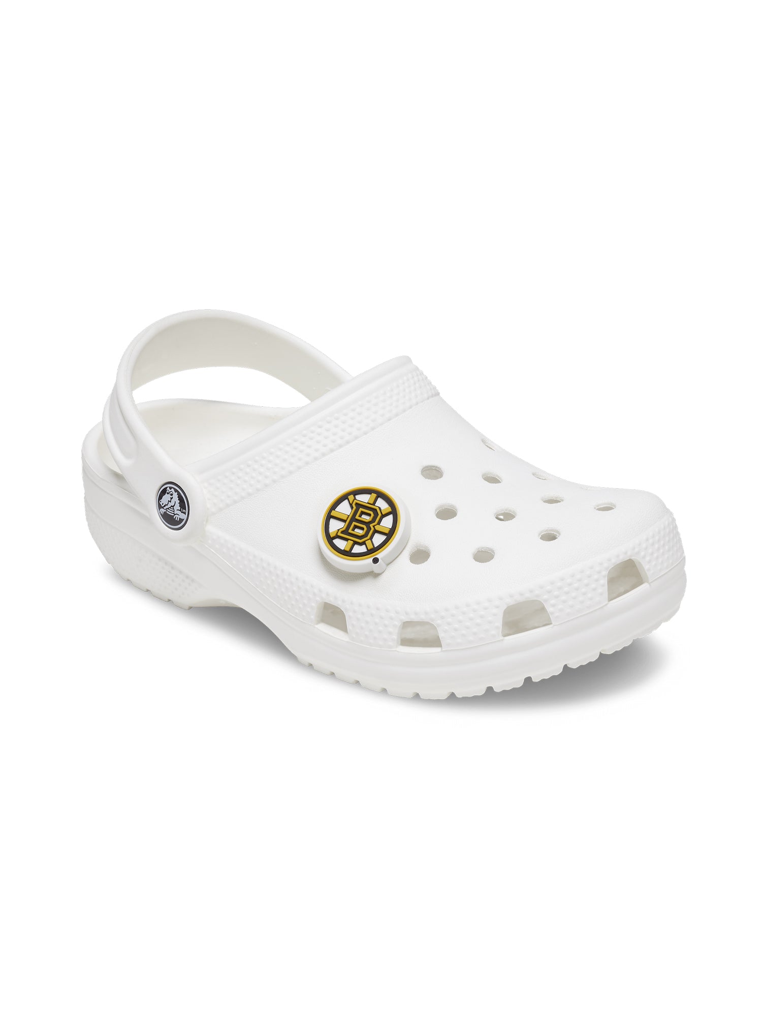 Crocs Jibbitz Boston Bruins Charms - Official NHL Team Shoe Accessories for Crocs Shoes - Perfect for Sports Fans, Gifts, and Customizing Your Crocs
