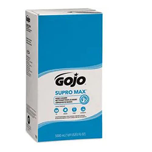 GOJO Industries 315-7572-02 SUPRO MAX Heavy Duty Hand Cleaner, PRO TDX 5000 mL Refill (Pack of 2) - Ideal for Mechanics, Auto Shops & Industrial Use