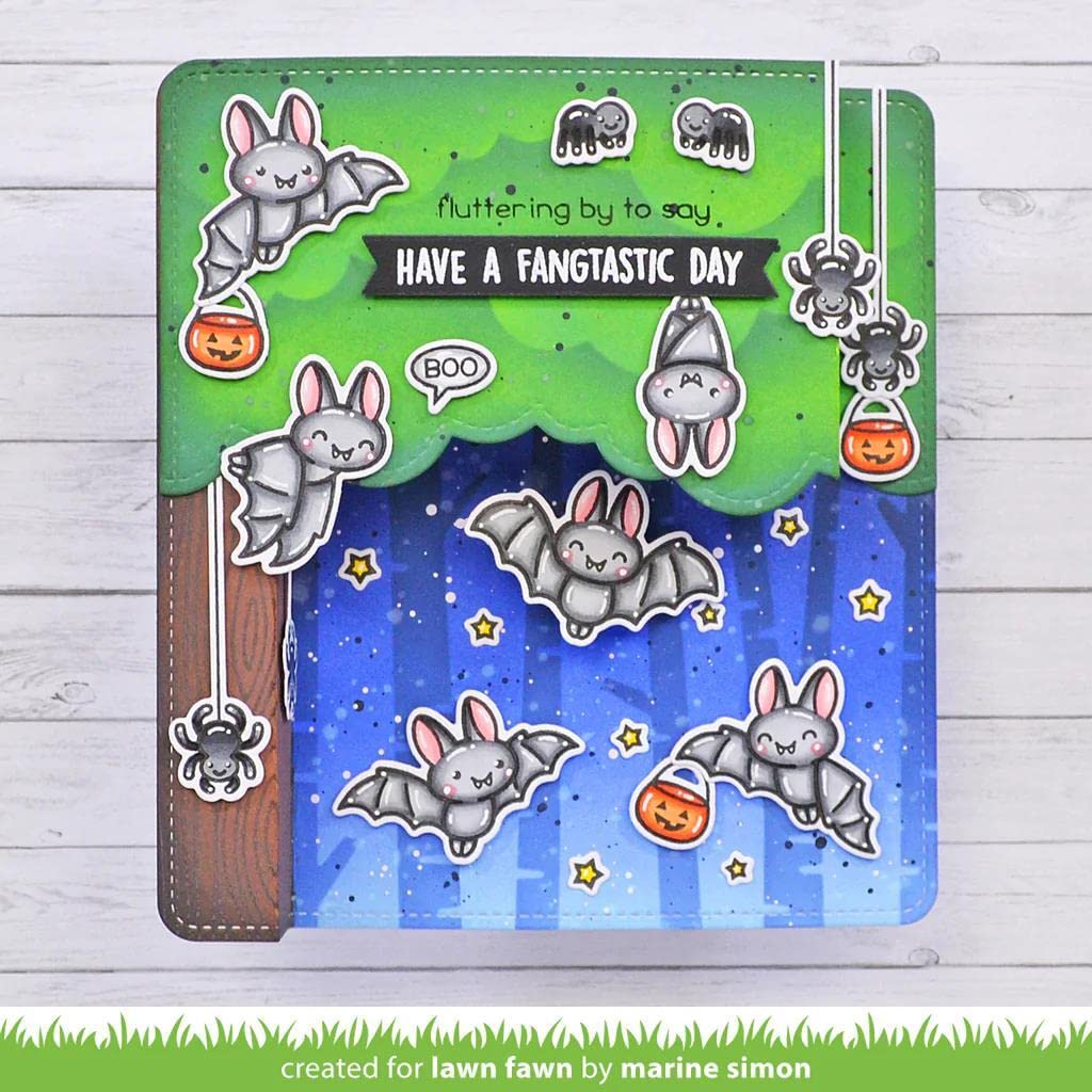 LAWN FAWN Peekaboo Pop-Up Lawn Cuts Custom Craft Die - DIY Scrapbooking, Card Making & Paper Crafting Supplies for Creative Projects