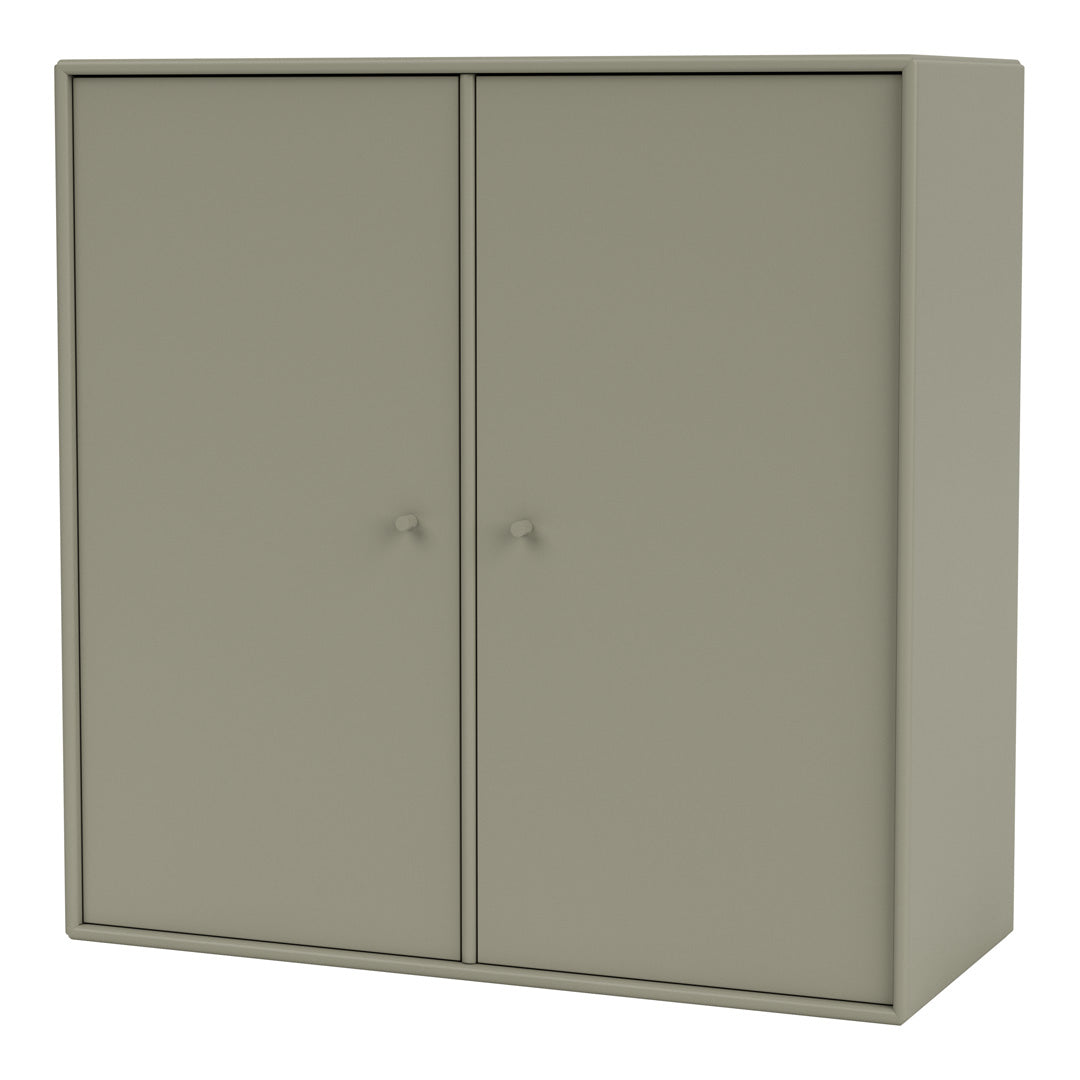 Modern 2-Door Lacquered Cabinet 1118 - Perfect for Living Room Storage & Bedroom Organization