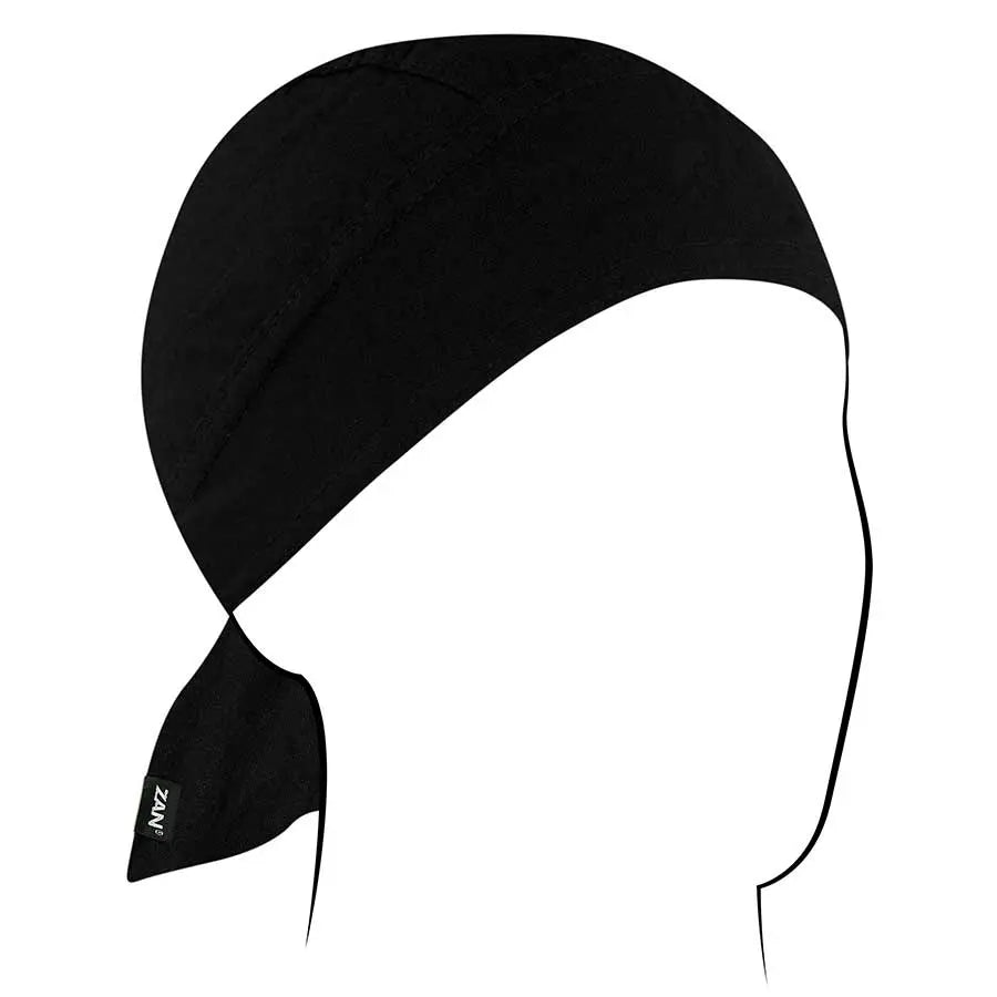 ZANheadgear Flydanna SportFlex Black - Breathable & Adjustable Headband for Running, Cycling & Outdoor Sports - Stay Cool & Comfortable During Workouts