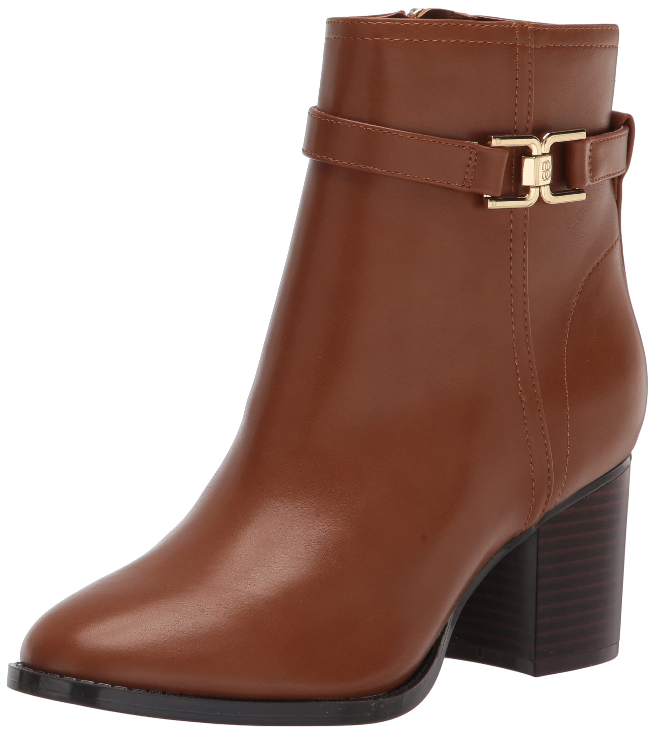 Bandolino Women's Dani Ankle Boot - Stylish Leather Booties for Women, Comfortable Low Heel, Fashionable Fall & Winter Shoes - Perfect for Office, Date Night & Casual Outings